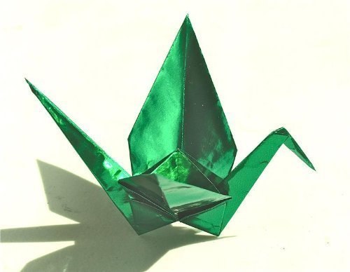 Thin Green Foil - 3.5 in (8.8 cm) 100 Sheets