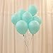 AnnoDeel 50 pcs 12inch Blue Balloons, 3 Color Pearl Latex Balloons(Blue Balloons/Green Balloons/White) for Birathday Wedding Party Decoratons