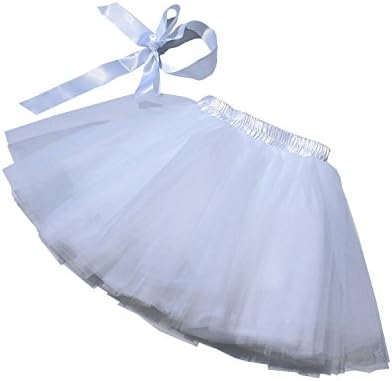 Girls Tulle Skirt 7 Layers Fluffy Tutu Skirts for Kids Princess Ballet Dance Birthday Party 3-10T
