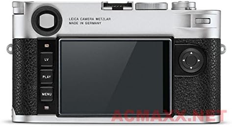 ACMAXX 3.0" Hard LCD Screen Armot Protector for Leica M10 Black Silver Camera
