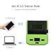 Aibecy Portable Wireless BT 80mm Thermal Barcode Printer Label Maker Machine Mini Receipt Bill Ticket Printer with Rechargeable Battery Display Screen USB Cable for Android iOS Windowsthumb 2