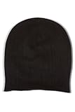 Fishers Finery Women's 100% Pure Cashmere Slouchy Beanie; Classic (Black)