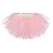 My Lello Little Girls 10-Layer Short Ballet Tulle Tutu Skirt (4 mo. - 3T) -Light Pink