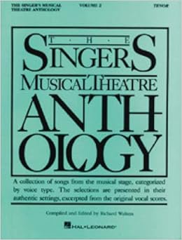 The Singers Musical Theatre Anthology Volume 2 Tenor - 