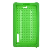 Transwon 7 Inch Phablet Case for Hoozo 7, Lectrus 7 Inch Tablet, Winsing 7, OYYU T7 Pro, BLU Touchbook M7 PRO, Yuntab E706, Tagital 7 Phablet, AOSON S7+, Plum Optimax 7.0, BLU Advance A7 - Green