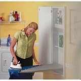 Broan-NuTone AVD40N Basic Built-In Non-Electric Ironing Center with No Door and Includes Hinges