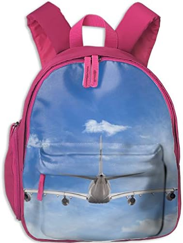 kid's Airplane In The Sky Backpack 3D Printing Schoolbag
