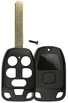 KeylessOption Just the Case Keyless Entry Remote Head Key Combo Fob Shell