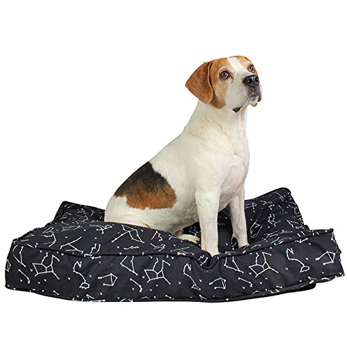 Molly Mutt Dog Bed Duvet Cover - 100% Cotton, Durable, Washable - Rocketman, Medium/Large - Thumbnail 3
