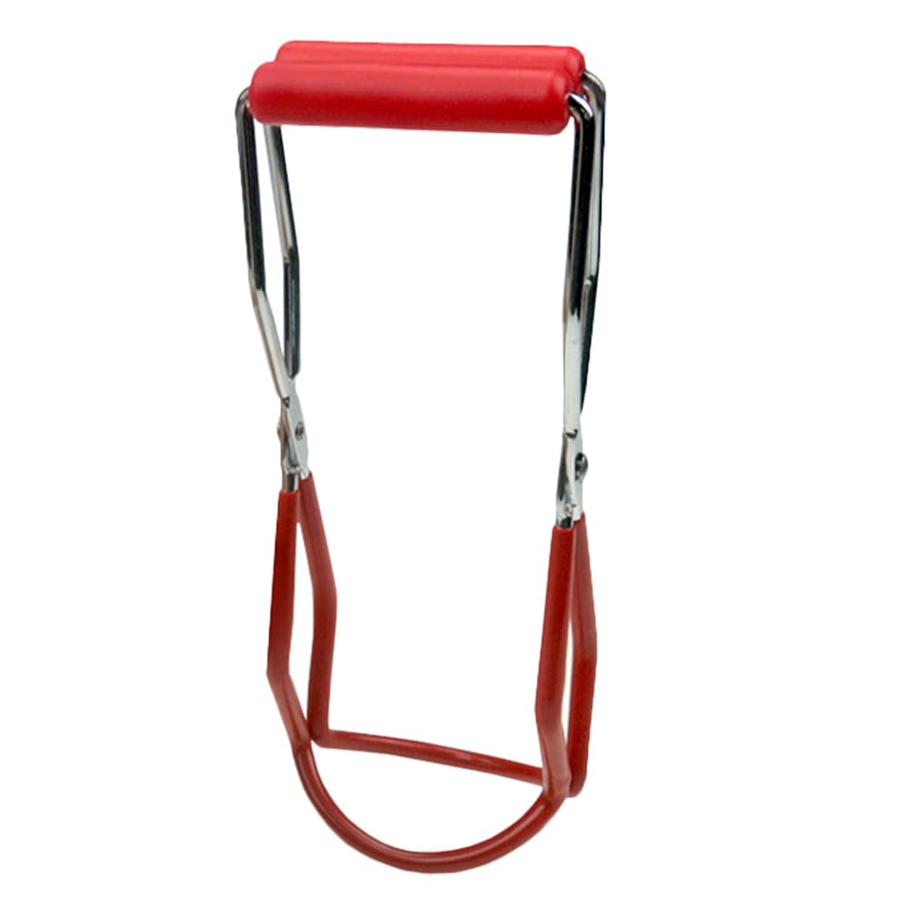 ABOOFAN Canning Jar Lifting Tong Stainless Steel Jar Lifter Grabber Holder Hot Plate Gripper for Pressure Canner Water Bath Canning