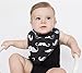 Baby Bandana Drool Bibs with Snaps, Organic Super Absorbent Cotton Drooling & Teething Bib Set of 4 by Matimati (Glasses & Feathers)