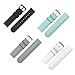 Ticwatch E Ticwatch 2 Silicon Rubber Watch Bands 20mm Accessory Watch Straps Colorful Sports (Black)