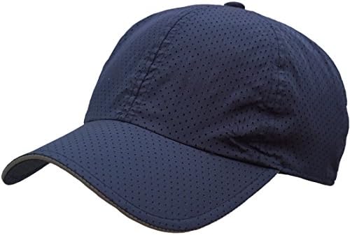 MWHAT Sports Sun Hats Folding Summer Sports Caps Fishing Outdoor UV Protection Cap For Women and Men Dark Blue