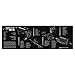 TekMat AR-10 Cleaning Mat / 12 x 36 Thick, Durable, Waterproof/Long Gun Cleaning Mat with Parts Diagram and Instructions/Armorers Bench Mat/Black