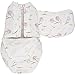 embé 2-Way Starter Baby Swaddle, 6-14 lbs, Newborn Swaddle Sack 0-3 Months, Zip & Velcro Swaddle 0-3 Months Baby Swaddles Wrap, Hip Healthy, Infant Swaddle - Clustered Flowers