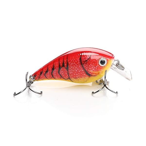 ELBFANG Crankbait Wobbler Set | 13g | 7,5cm | Barsch-Hecht-AngelkÃ¶der | KunstkÃ¶der Set – Bild 6