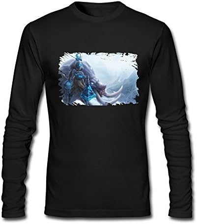 JaHa Men's Arena League Of Legends Sejuani Long-Sleeves T-shirt Black