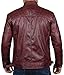 Blingsoul Red Leather Jacket for Men | [1100101] Johnson Real Maroon, XS