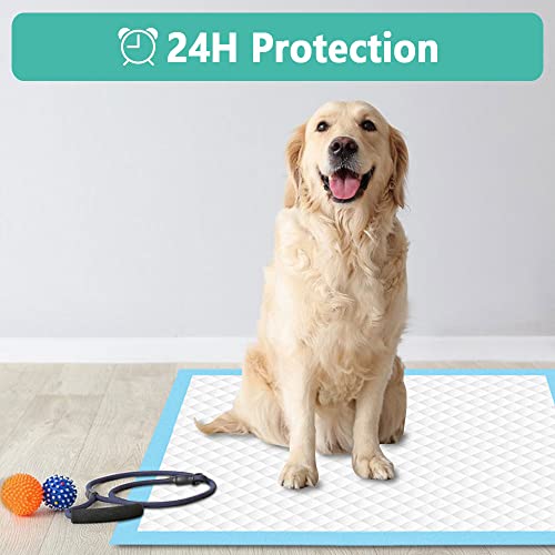KIHKIH 100 Count Extra Large 36"x24" Puppy Pads Pee Pads for Dogs, Dog