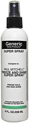 Super Spray Compare to Paul Mitchell Freeze and Shine Super Spray