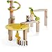 HABA Ball Track Basic Pack Funnel Jungle - Wooden Marble Run with Plastic Elements (Made in Germany)