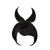 New Best Clip in Swept Bangs Hair Extensions for Thin Hair , Hairpiece Skin Top Design