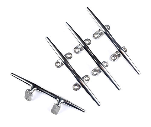 Thorn Dock Cleat Marine Stainless Steel Open Base 8" (4 PCS) - Thumbnail 3