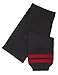 Sportoli Men's and Boys' Kids 3-Piece Striped Knit Cold Weather Accessory Set Warm Fleece Lined Pull On Hat Scarf and Gloves