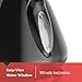 BLACK+DECKER 1.7L Stainless Steel Electric Cordless Kettle, Black, KE2900B,Small