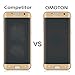 OMOTON Galaxy S7 edge Screen Protector - 9H Hardness High Definition Tempered Glass Screen Protector for Samsung Galaxy S7 Edge (5.5 Inch),