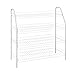 ClosetMaid 8131 4-Tier Freestanding Shoe Rack, White