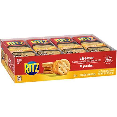 NABISCO RITZ CRACKER SANDWICHES, CHEESE, 10.8 OZ