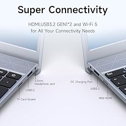 BLUEING 15.6" Laptop Computer, Windows 11