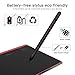 6x4 Inch Ultrathin Digital Graphic Drawing Tablet with Battery-Free Stylus for Windows and Mac (8192 Levels Pressure)
