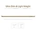 iPad Pro 10.5 Case, ESR Smart Case Trifold Stand with Auto Sleep Wake Function Microfiber Lining Hard Back Cover for Apple iPad Pro 10.5 inch(Champagne Gold)