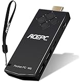 Mini PC,ACEPC W5 Windows 10 Mini Desktop Computer Stick Intel Z3736F Processor 2GB/32GB Smart Intel Stick With Wifi,Bluetooth 4.0, Extended HDMI Cable to Monitor Provided