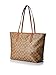 Coach Signature City Zip Tote - Khaki/Saddle