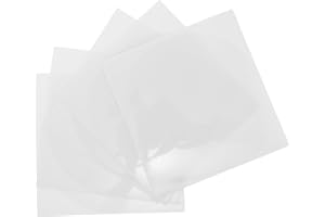 VICASKY 5pcs Adhesive Film for Table Tennis Paddle Protective Sticky Sheet Wear-Resistant Plastic