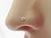 Nose Stud 1.5mm/ 925 Silver Nose Stud with Ball End/ Indian Nose Stud/ Tiny Tragus Stud/ 22 Gauge Nose Stud