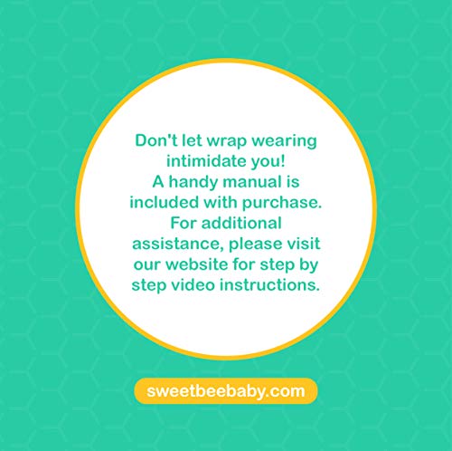 image for sweetbee Lightweight My Honey Wrap - Natural and Breathable Baby Carri