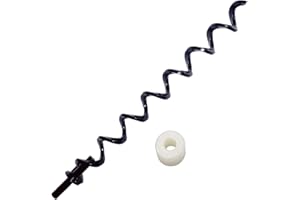 JIN BETTER GRILL PARTS 17 Inch Igniter Auger Shaft, Replacement for Most Traeger Pellet Grills