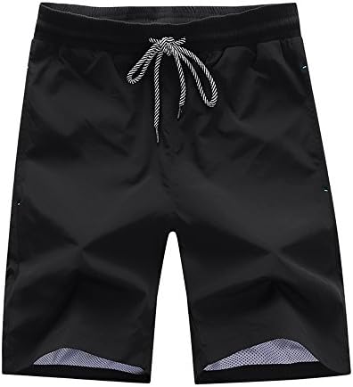 Dwar Men's Swim Trunks Beach Short With Mesh Lining (Large, Masstone)