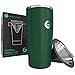 Coffee Gator Insulated Coffee Cup with Paperless Filter, All-in-One Hand Drip Coffee Maker with Filter, Thermal Stainless Steel Travel Cup for Hot Drinks - 585ml / 20oz (Green)