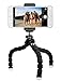 Digital Phone Tripod, Portable and Adjustable Camera Stand Holder Universal Clip for iPhone, Android Phone, Cam and Sports Camera Go Pro, Self Timer for Selfie