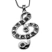 Silver Music Note Treble Clef Pendant Mood Necklace Jewelry for Teen Girl Women
