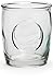 Circleware Lancaster Glass Bathroom Accessories (Set of 4), 24/16 oz, Clear