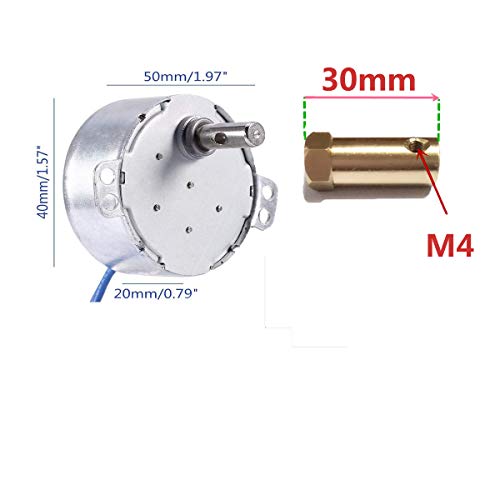 1 Synchronous+Turntable+Cuptisserie+Connector+AC100+127V