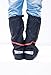 Wingstore Motorcycling Foldable Flat Waterproof Recycled PVC Men Rain Shoes Covers for Outdoor Cycling 2pcs/set (XXL)
