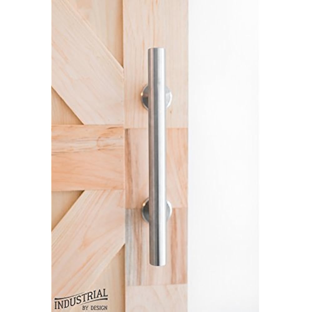 Heavy Duty Sliding Door Hardware 12&rdquo Pull And Flush Barn Handle