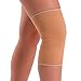 BraceAbility Elastic Slip-on Knee Sleeve | Flexible Fabric Knee Pain Compression Bandage for Stretchy, Lightweight & Comfortable Support (2XL)